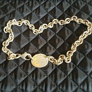 Authentic Return to Tiffany Oval Choker
